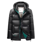 Doudoune avec Capuche et Coupe Standard pour Homme | Idéale pour Hiver