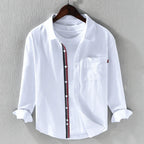 Chemise À Manches Longues avec Coupe Classique pour Homme | Idéale pour Le Quotidien Et Les Occasions Formelles