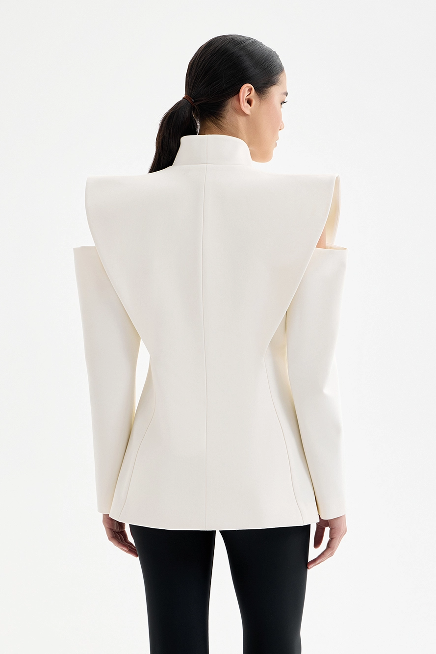 Blazer à Épaules Structurées pour Femme | Idéal pour Saison Froide
