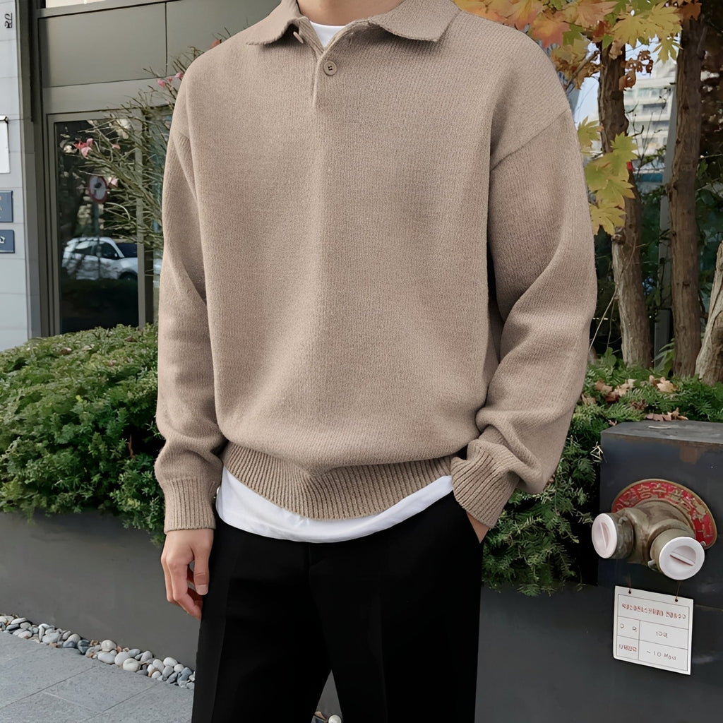 Pull à Demi-Zip avec Coupe Droite pour Hommes | Idéal pour un Usage Quotidien