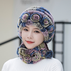 Bonnet Doux avec Bord Imitation Fourrure pour Femme | Idéal pour l’Hiver