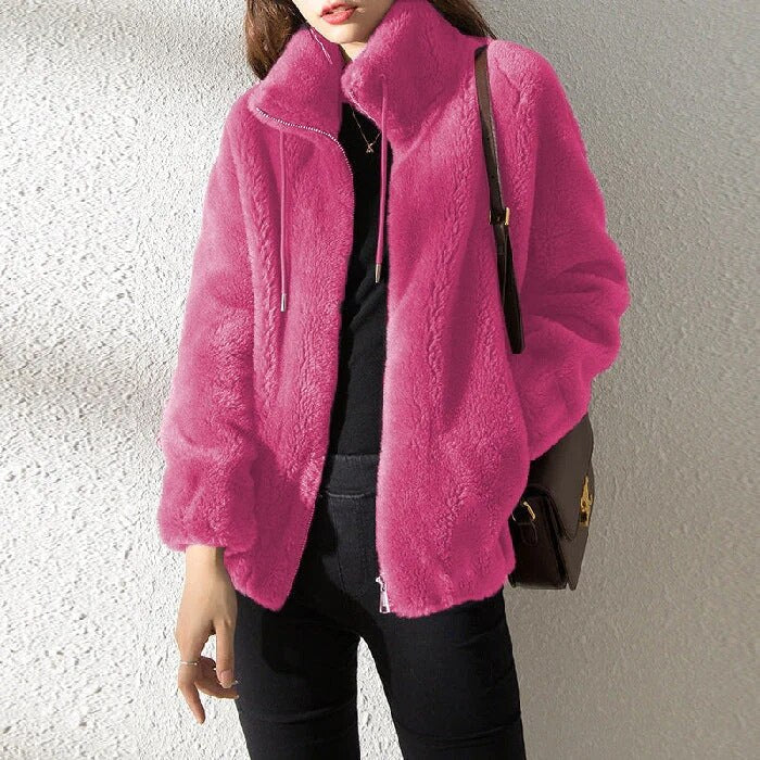 Veste Zippée Oversize à Capuche pour Femme | Idéale pour l’Automne et l’Hiver