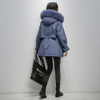 Parka Hivernale avec Capuche Et Manches Longues pour Femme | Idéale pour La Saison Froide