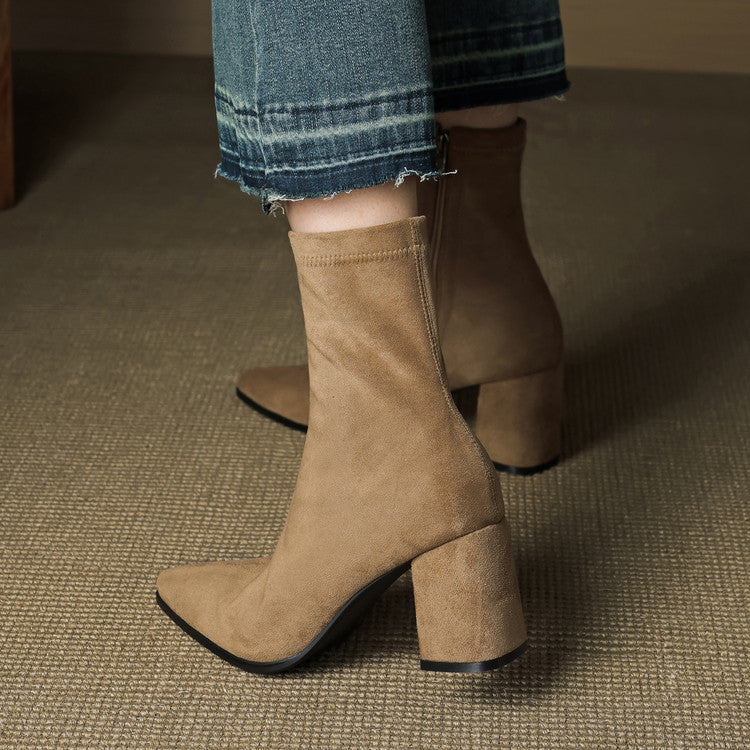 Bottes À Fermeture Zippée Et Coupe Classique Pour Femmes | Idéales Pour Un Usage Quotidien