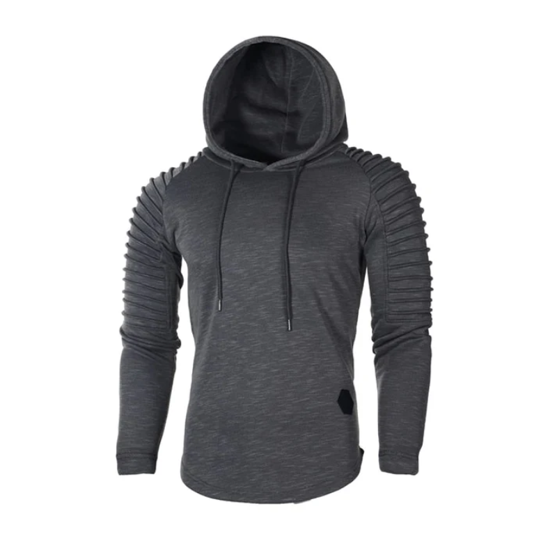 Sweat à Capuche avec Manches Structurées pour Hommes | Idéal pour les Tenues Quotidiennes