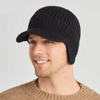 Bonnet Tricoté avec Protection des Oreilles pour Adulte | Idéal pour l’Automne et l’Hiver