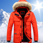 Parka d’Hiver avec Capuche pour Homme | Idéale pour la Saison Froide