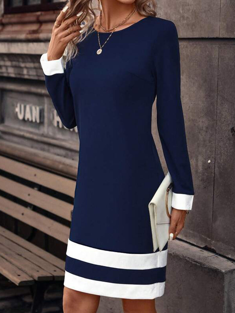 Robe En Tricot Avec Manches Longues Pour Femmes | Adaptée Aux Tenues Quotidiennes