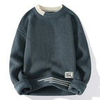 Pull à Manches Longues en Maille pour Hommes | Idéal pour un Usage Quotidien
