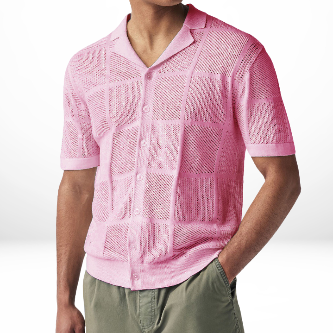 Chemise En Maille Respirante Pour Hommes | Idéale Pour Les Activités Quotidiennes Et De Loisirs