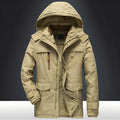 Veste d’Hiver avec Capuche et Fermeture Zippée pour Homme | Idéale pour Usage Quotidien
