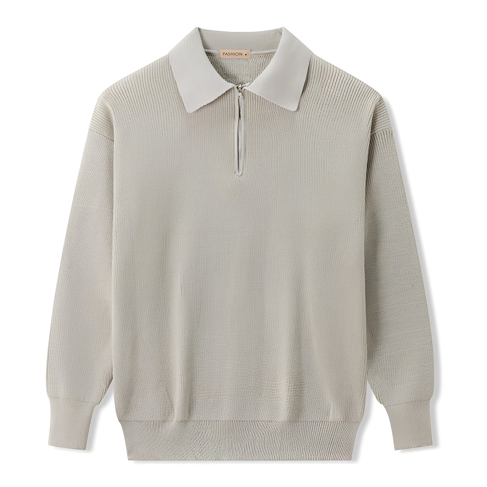Pull à Demi-Zip avec Coupe Droite pour Hommes | Idéal pour un Usage Quotidien