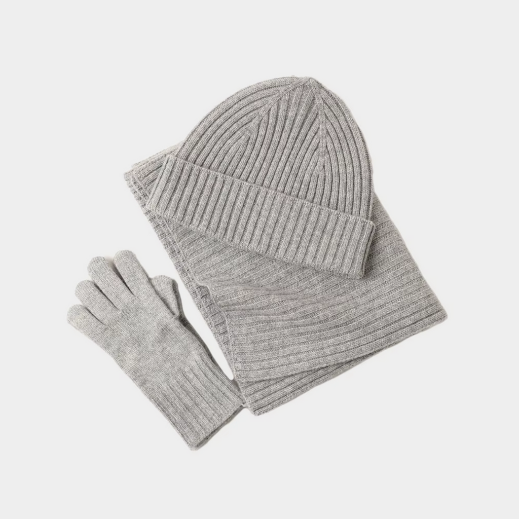 Ensemble Bonnet, Écharpe et Gants pour Adultes | Idéal pour l’Hiver