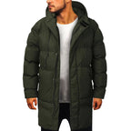 Doudoune Longue avec Capuche pour Homme | Idéale pour Hiver