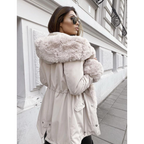 Manteau d’Hiver avec Capuche pour Femme | Idéal par Temps Froid