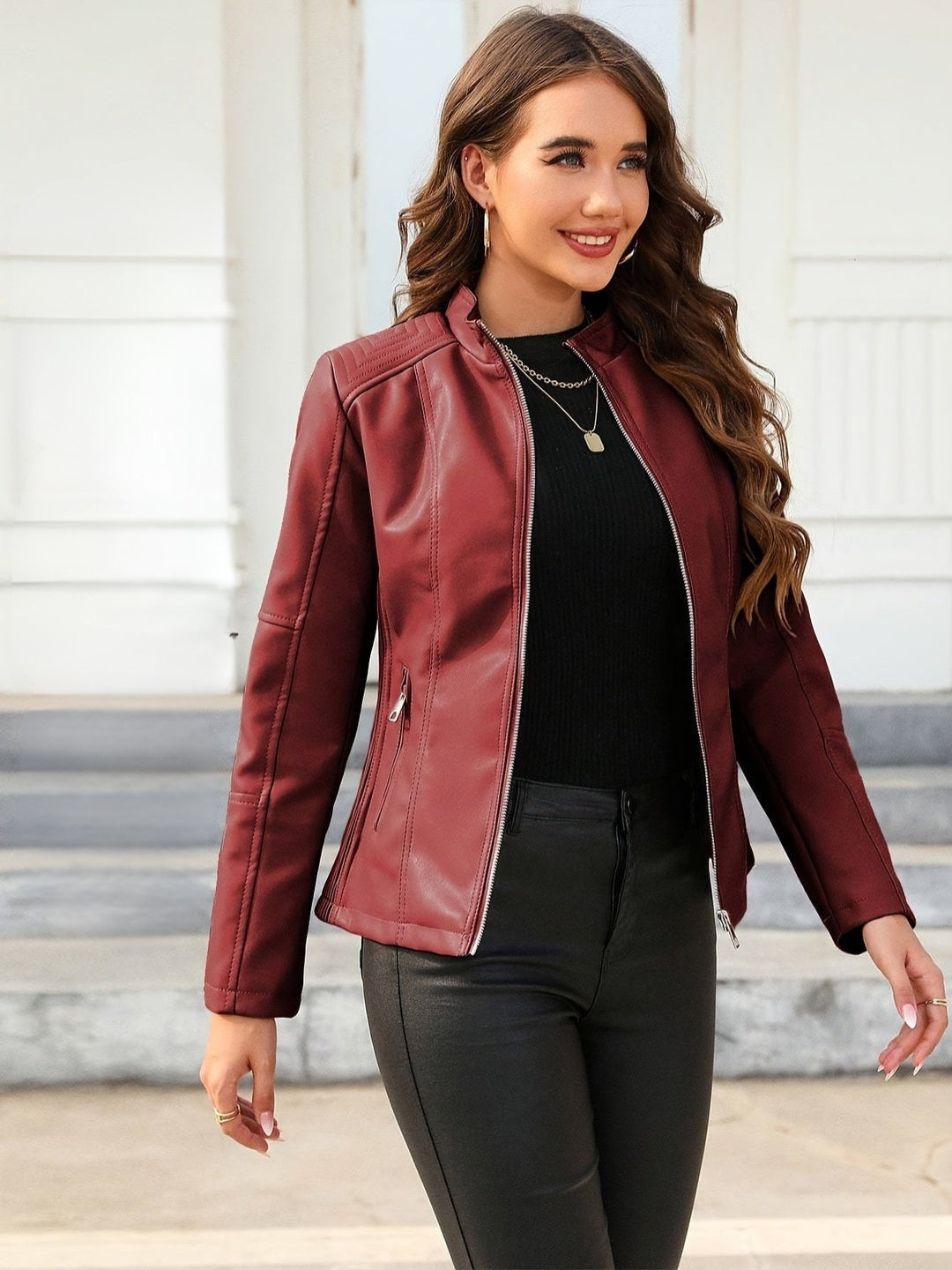 Veste Légère À Coupe Moderne Pour Femmes | Idéal Pour Printemps Et Usage Quotidien