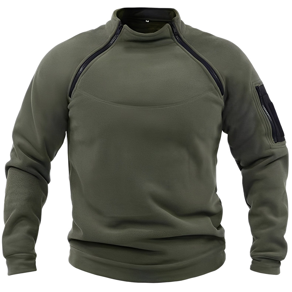 Sweat-Shirt Fonctionnel avec Fermetures Zippées pour Adultes | Idéal pour les Activités Hivernales