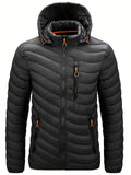 Veste D’Hiver Avec Capuche Ajustable Pour Homme | Idéale Pour La Saison Froide
