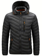 Veste D’Hiver Avec Capuche Ajustable Pour Homme | Idéale Pour La Saison Froide