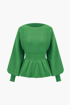Ensemble Deux Pièces avec Haut Peplum et Jupe Crayon pour Femme | Idéal pour le Quotidien et le Travail