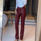 Pantalon Taille Haute Avec Coupe Évasée Pour Femme | Idéal Pour Sorties Et Événements