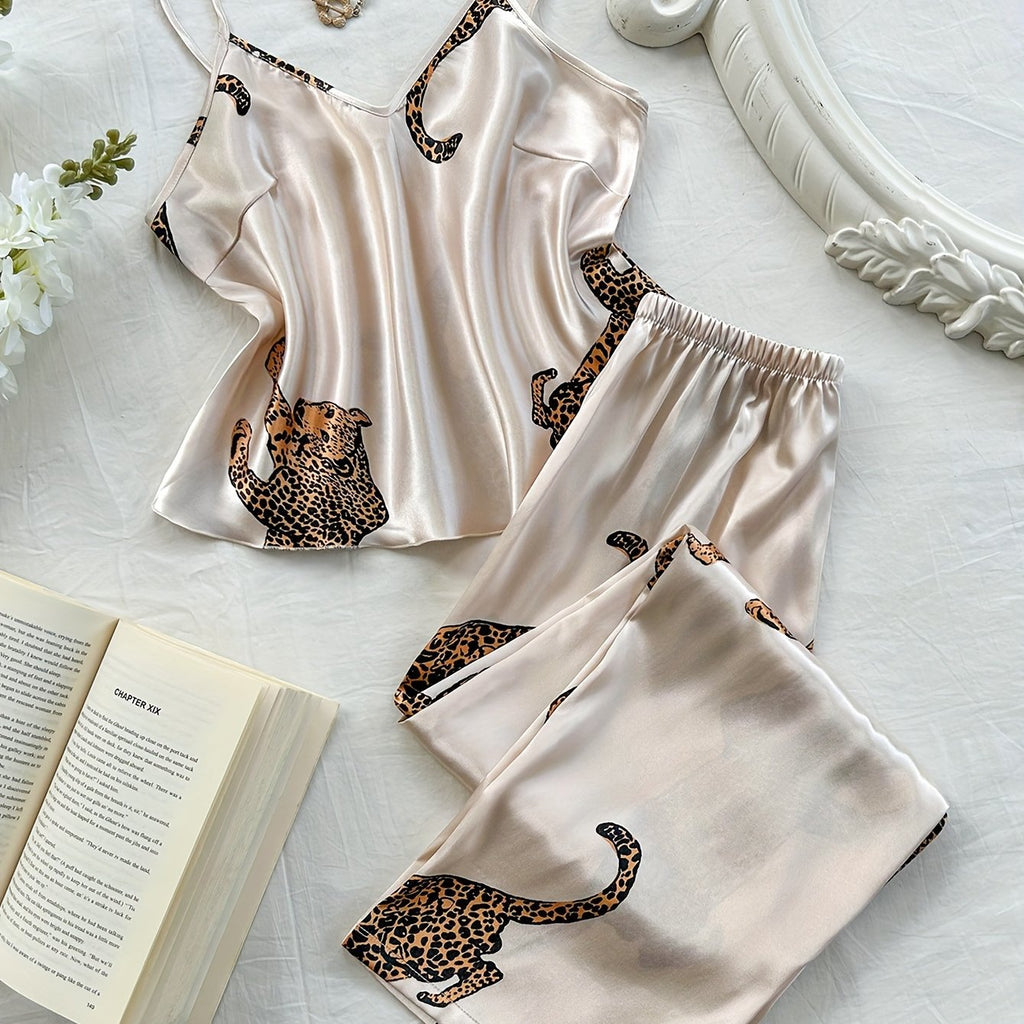 Pyjama Deux Pièces avec Coupe Confortable pour Femme | Idéal pour la Maison ou la Nuit