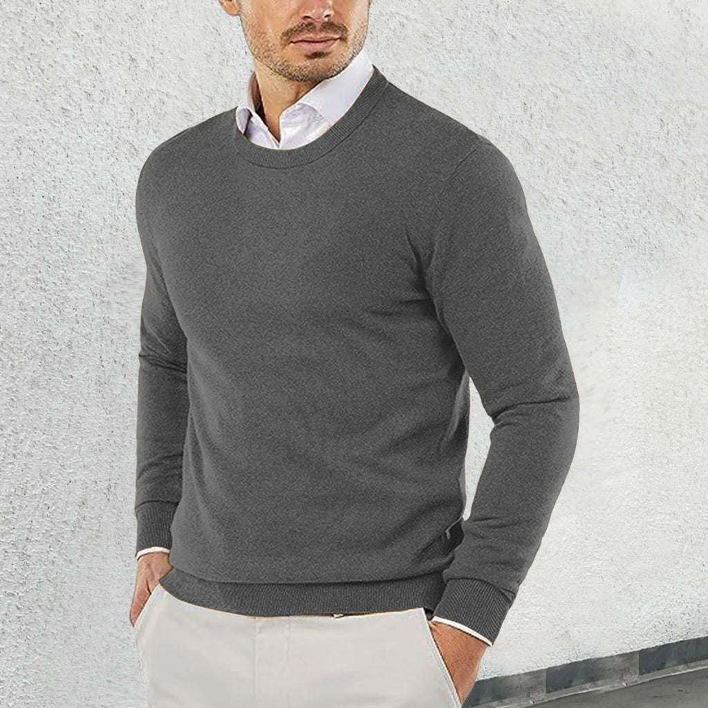 Pull À Col Rond Avec Coupe Ajustée Pour Adultes | Idéal Pour Toutes Saisons