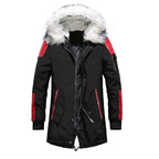 Manteau d’Hiver avec Capuche Amovible et Poches pour Homme | Idéal pour l’Hiver