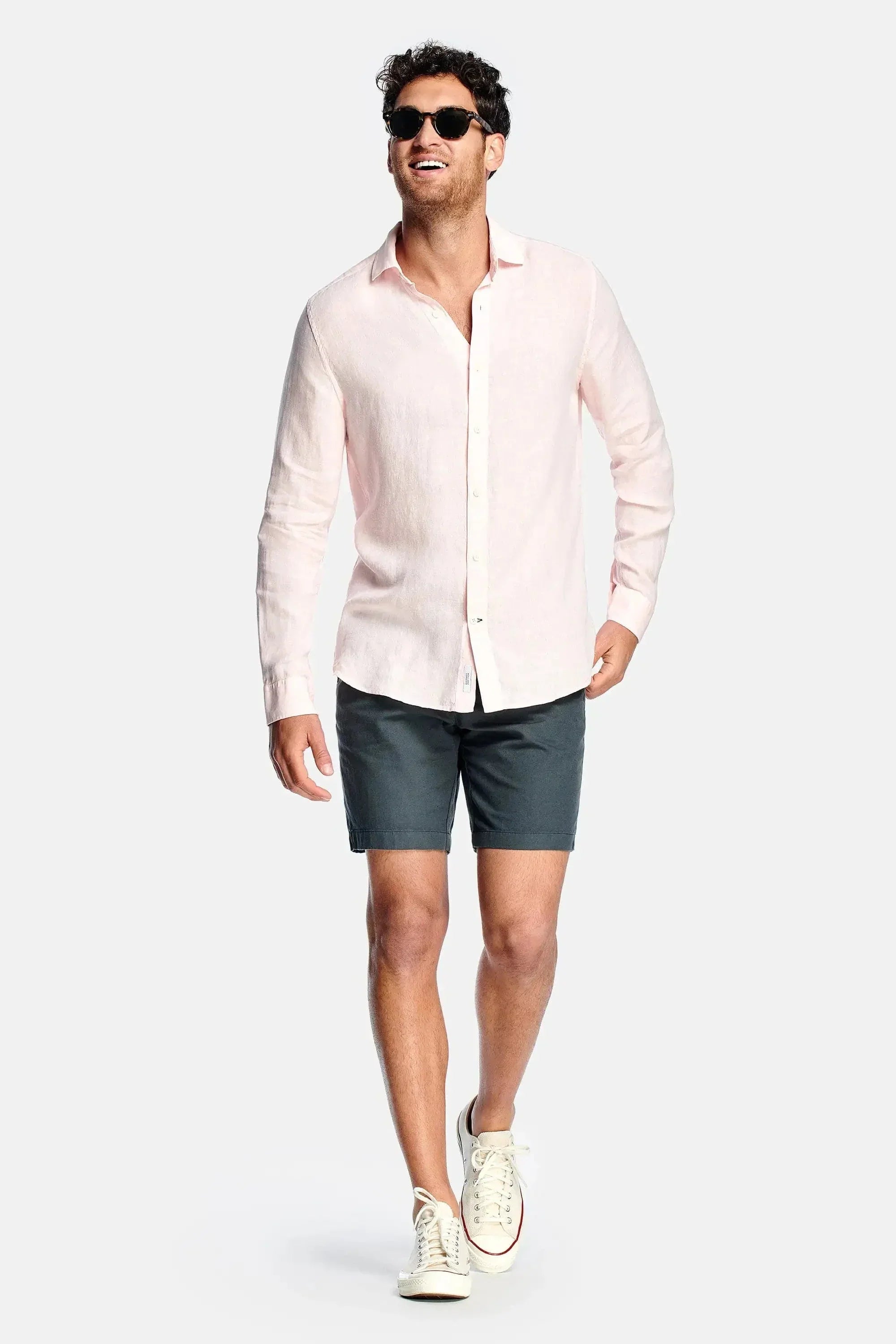 Chemise En Lin À Manches Longues Pour Homme | Idéal Pour Usage Quotidien