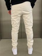 Pantalon Cargo Jogger avec Taille Élastique et Poches Multiples pour Homme | Idéal pour un Usage Quotidien