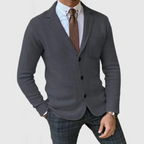 Blazer Avec Fermeture À Deux Boutons Et Poches Pour Homme | Idéal Pour Bureau Ou Occasions Formelles