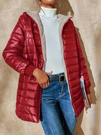 Veste Longue À Fermeture Zippée Pour Femme | Idéale Pour La Saison Froide