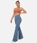 Pantalon Taille Haute Coupe Flare Pour Femmes | Idéal Pour Un Usage Quotidien