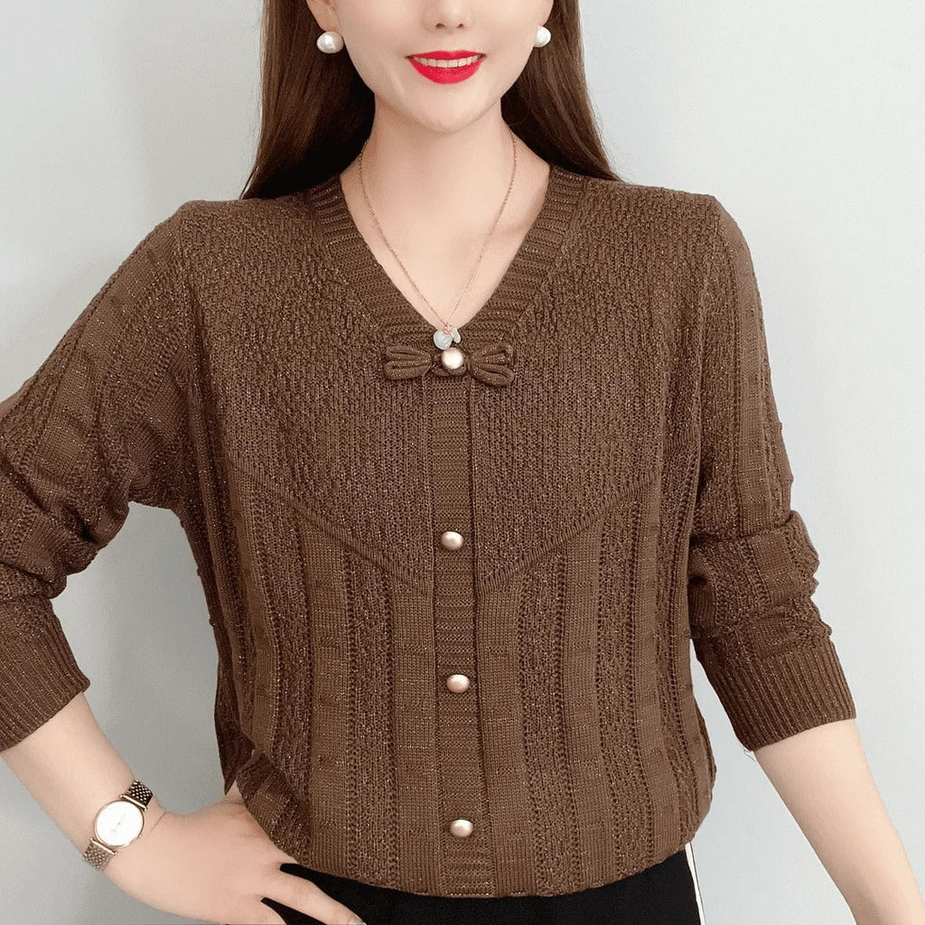 Pull En Maille Avec Motif Ajouré Pour Femme | Idéal Pour Toutes Les Saisons