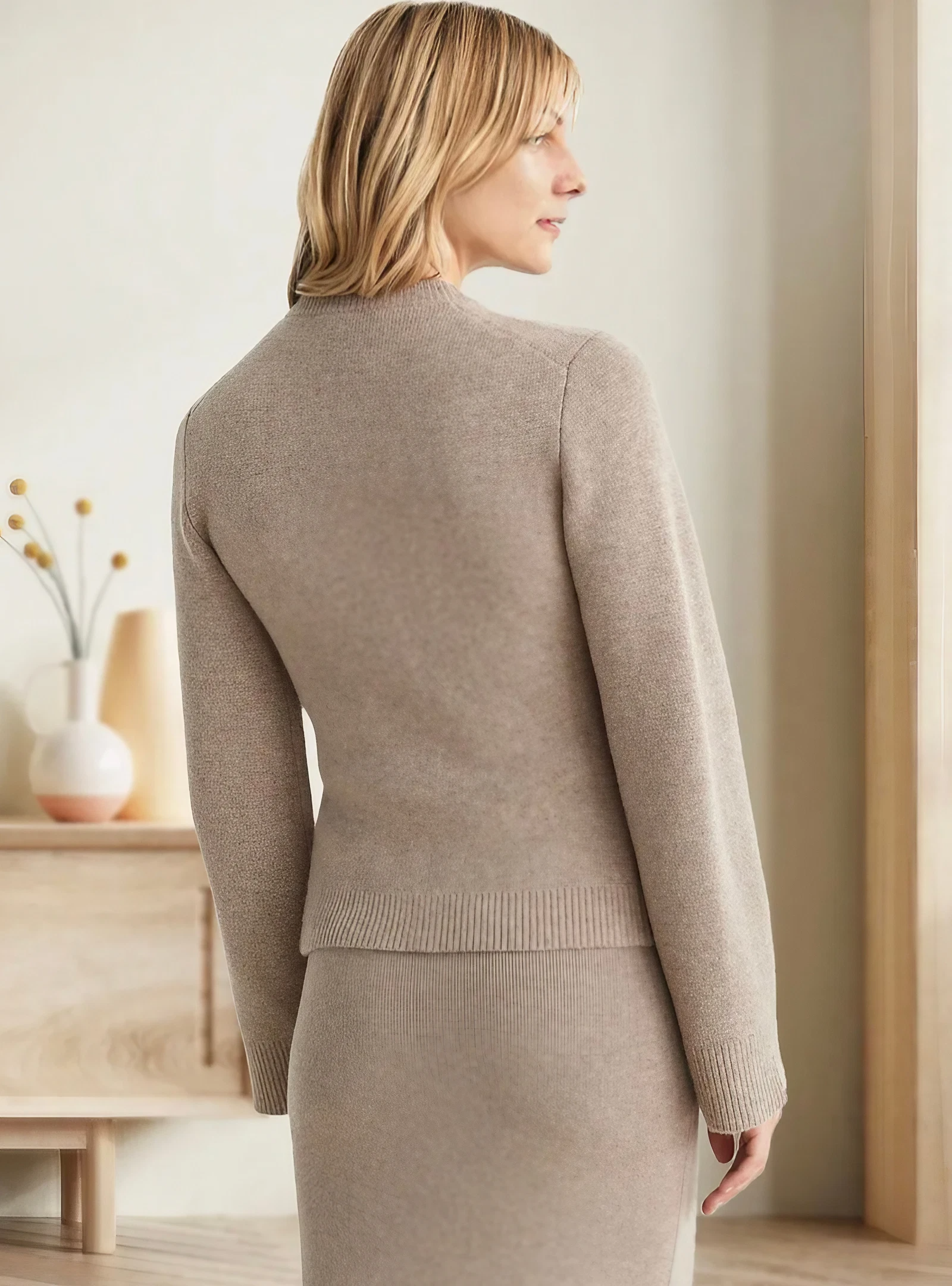 Cardigan Avec Fermeture Boutonnée Et Coupe Confortable Pour Femmes | Idéal Pour Le Quotidien