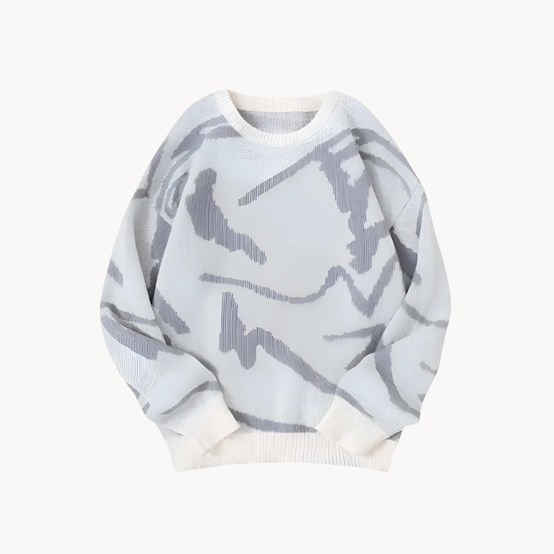 Pull Tricoté à Manches Longues pour Hommes | Idéal pour un Usage Quotidien