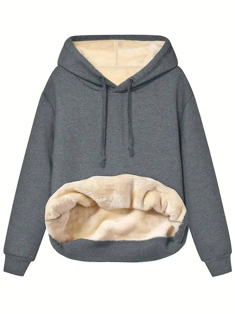 Sweat À Capuche avec Poche Avant pour Adultes | Idéal pour L’Hiver