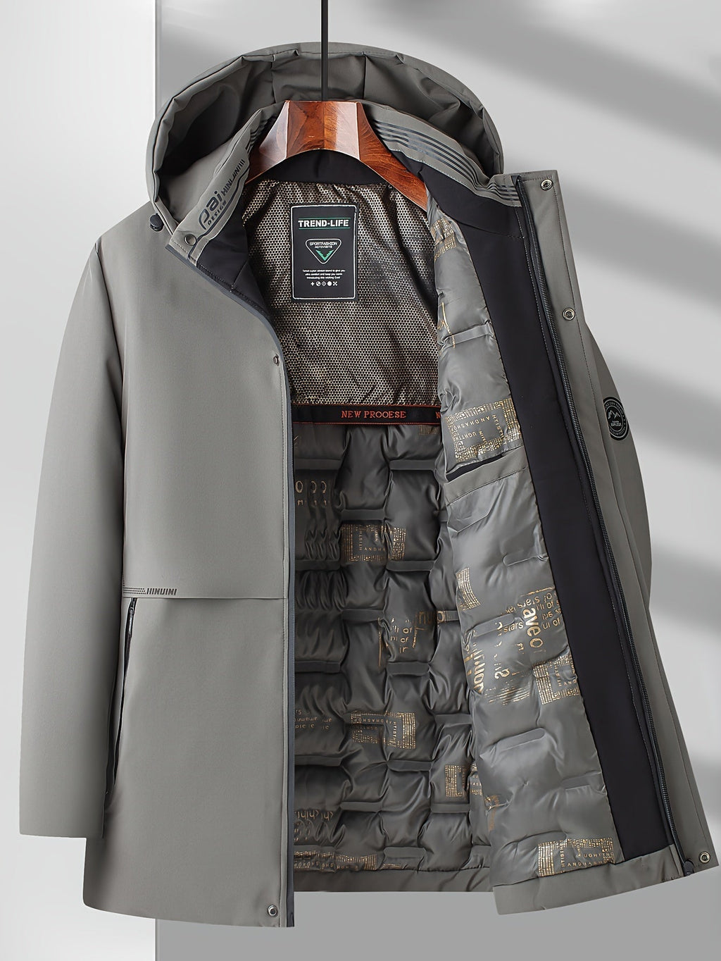 Veste Matelassée avec Coupe Régulière pour Homme | Idéale pour l’Hiver