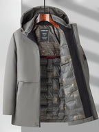Veste Matelassée avec Coupe Régulière pour Homme | Idéale pour l’Hiver
