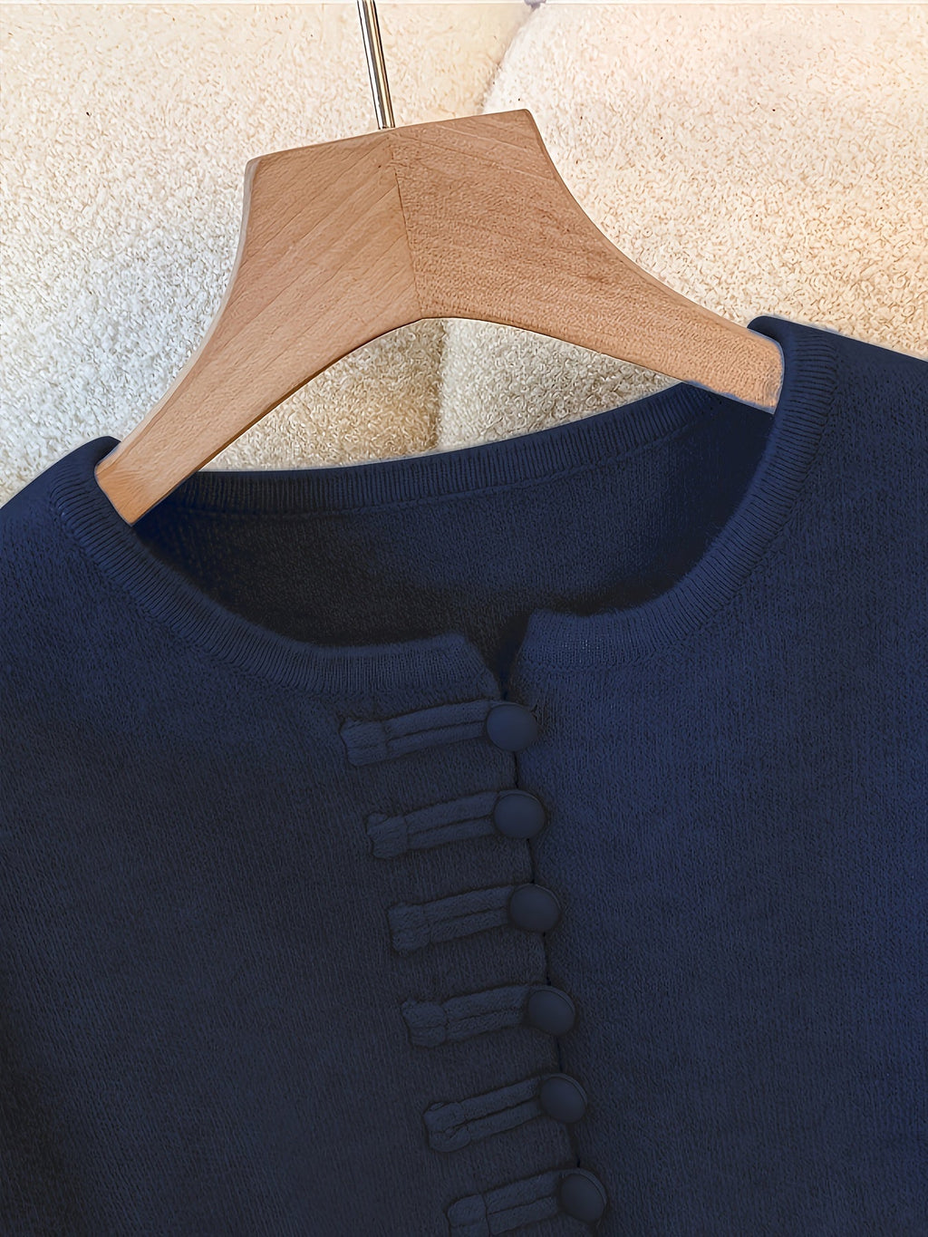 Ensemble Deux Pièces avec Cardigan à Manches Longues et Jupe Mi-Longue Taille Élastique pour Femme | Idéal pour Automne et Hiver