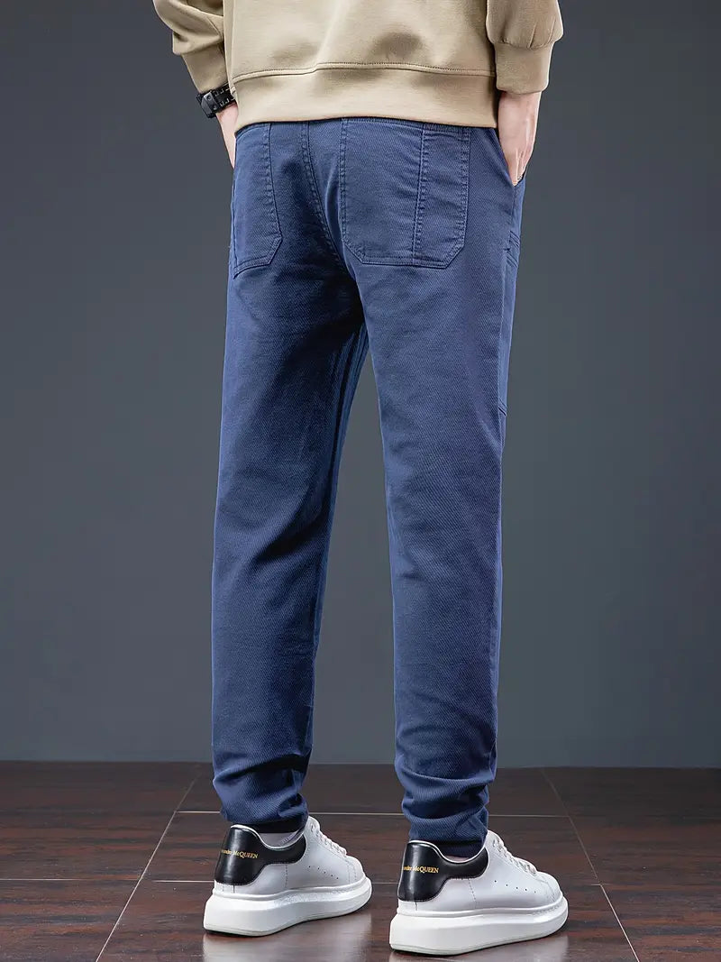 Pantalon De Jogging Avec Taille À Cordon Pour Homme | Idéal Pour Usage Quotidien Et Activités