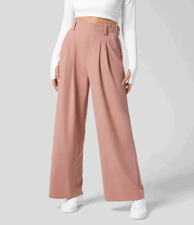 Pantalon Taille Haute Avec Coupe Ajustée Pour Femmes | Idéal Pour Un Usage Quotidien