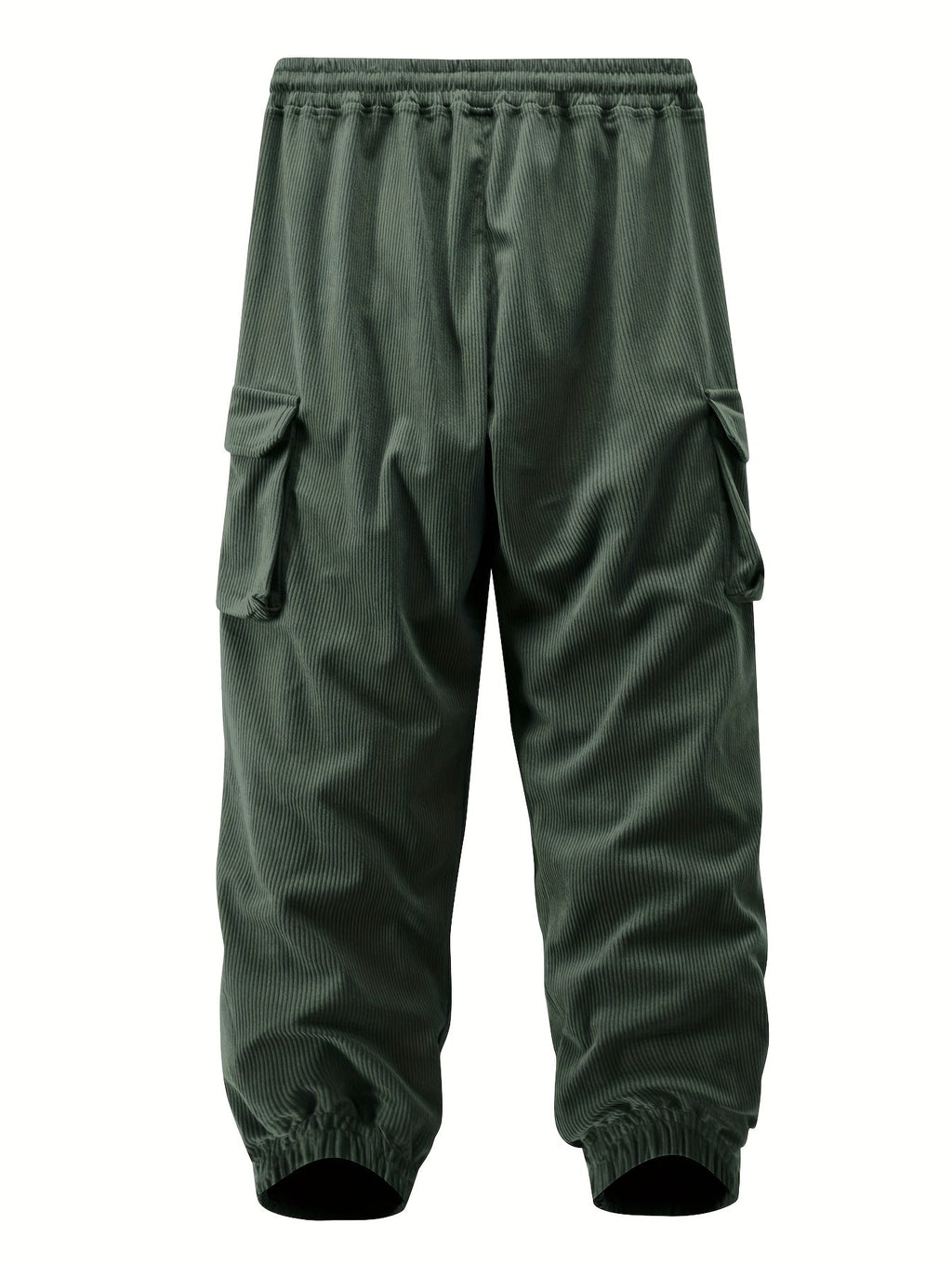 Pantalon Jogger Avec Poches Cargo Et Taille Élastique Pour Hommes | Idéal Pour Les Tenues Décontractées