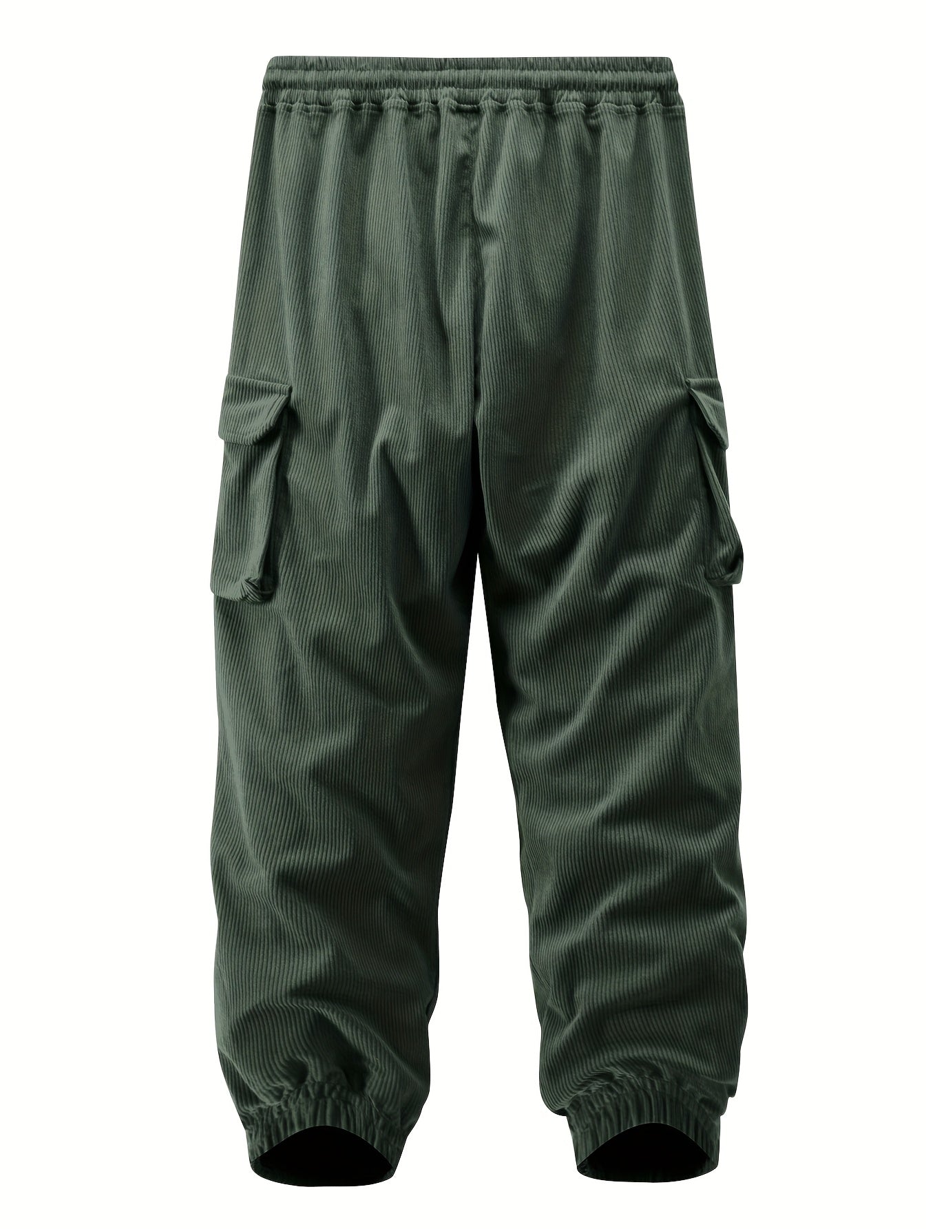 Pantalon Jogger Avec Poches Cargo Et Taille Élastique Pour Hommes | Idéal Pour Les Tenues Décontractées