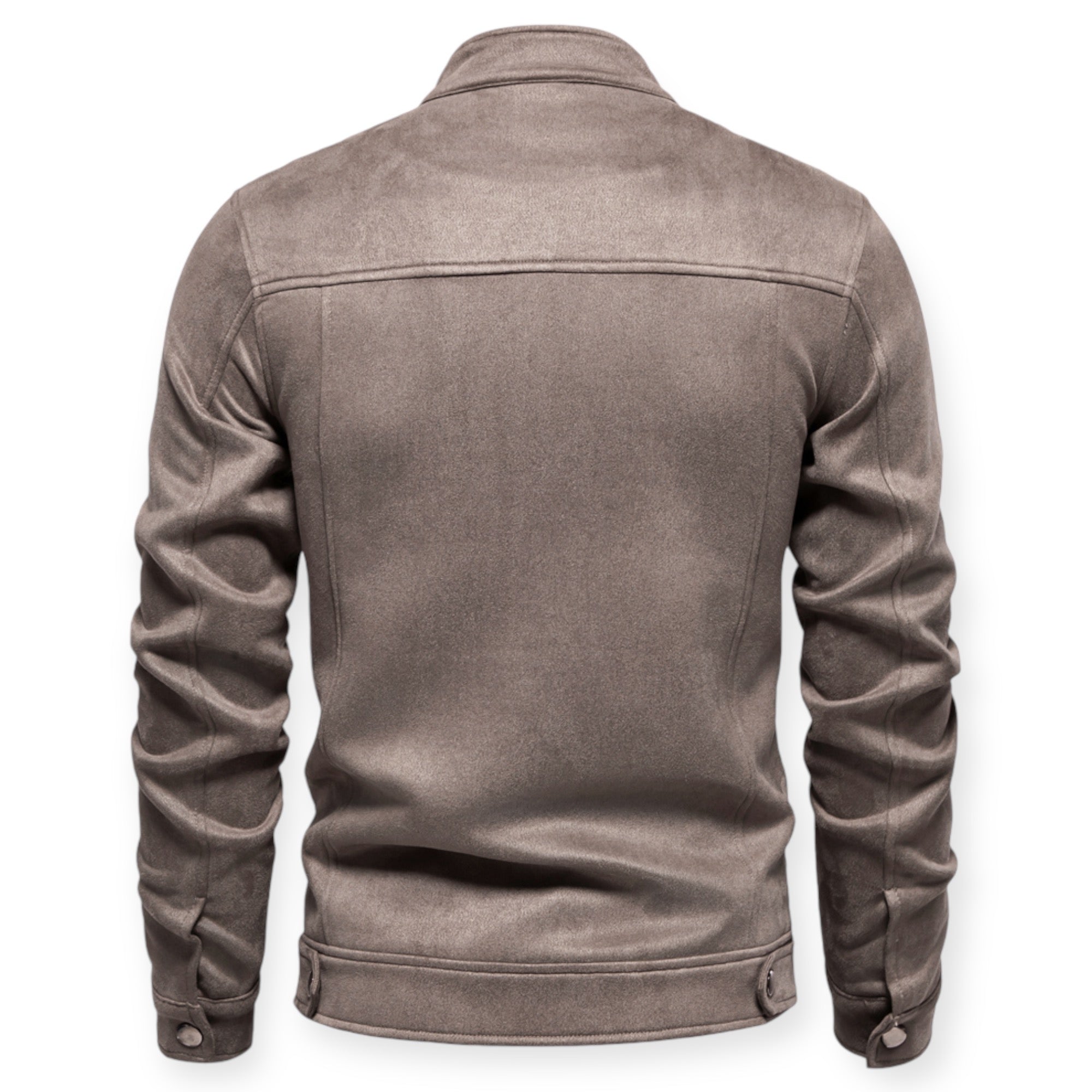 Veste Zippée À Col Montant pour Hommes | Idéale pour Les Sorties Quotidiennes