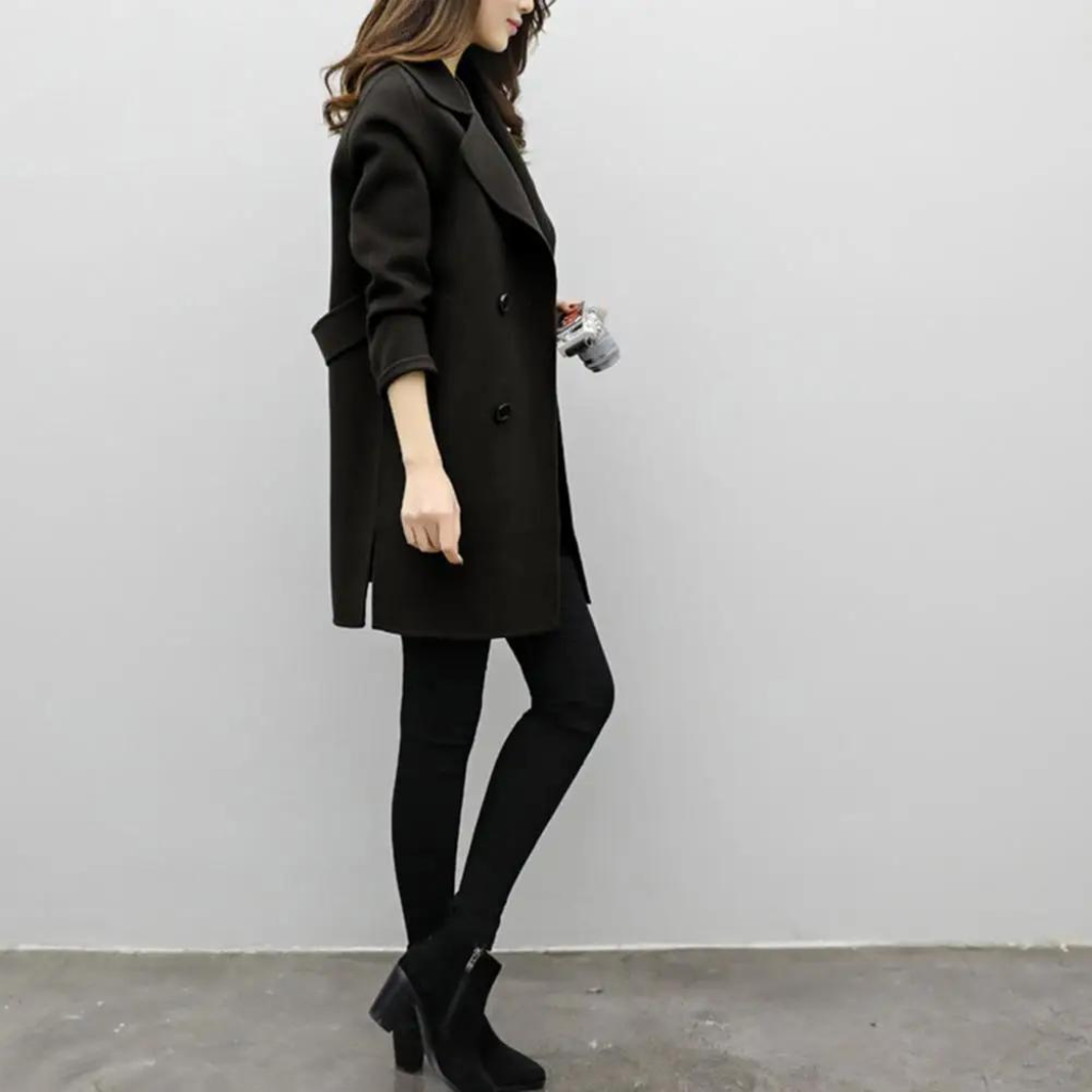 Manteau Avec Coupe Ajustée Pour Femme | Idéal Pour L’Hiver