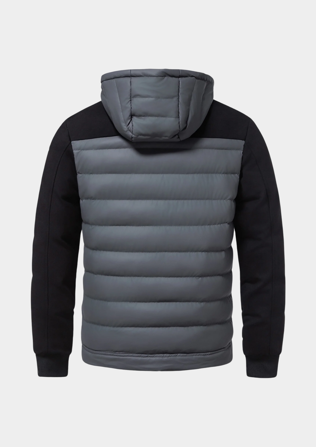 Veste Zippée Avec Capuche Amovible Et Design Matelassé Pour Homme | Idéale Pour Saisons Intermédiaires