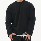 Pull pour Homme avec Coupe Ample et Col Rond | Idéal pour un Usage Quotidien Toute l’Année