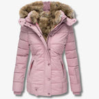 Manteau D'Hiver à Capuche avec Fermeture Zippée pour Femme | Idéale pour les Journées Froides