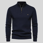 Pull à Demi-Fermeture Zippée à Manches Longues pour Homme | Idéal pour un Usage Quotidien